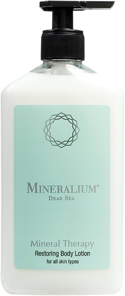 Moisturising Body Lotion with Dead Sea Minerals - Nourishes &amp; Invigorates - With Sweet Almond Oil &amp; Vitamin E - No Sulphates &amp; Parabens - 400ml