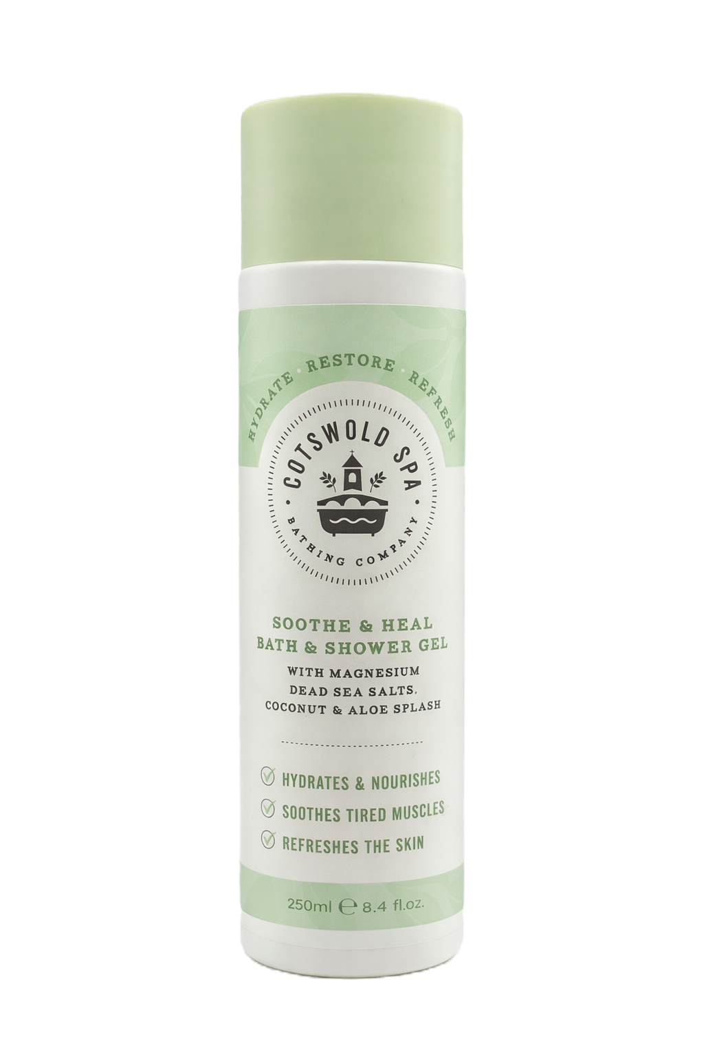 Soothe & Heal Dead Sea Salts Shower Gel (Coconut & Aloe Splash)-0